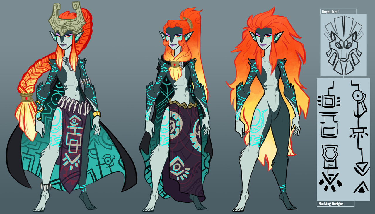 earthsong9405:  I was gonna simply wait and do ALL the headcanon for the Twili, including