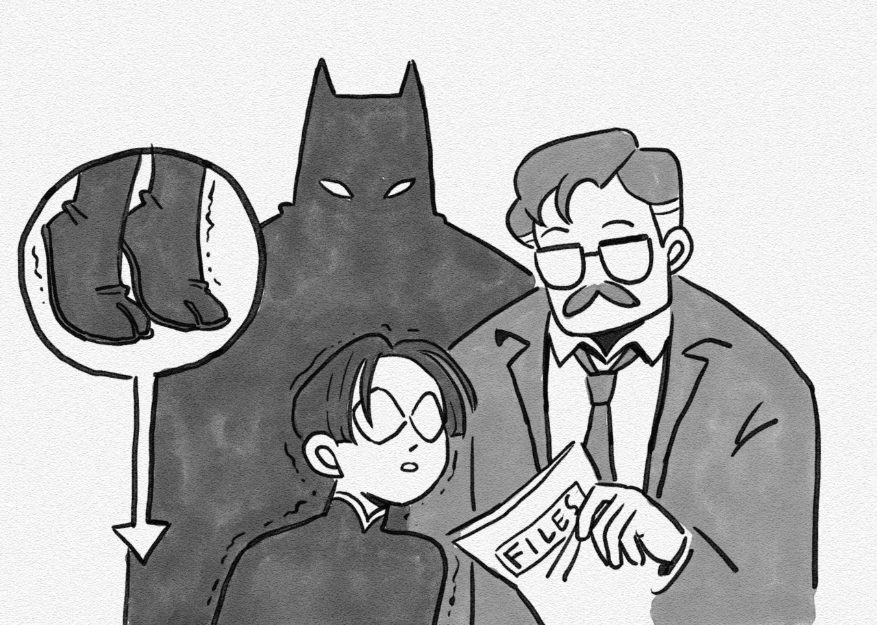 dopingues:  Time meassured in Robins and Commissioner Gordon’s Hair. EDIT PATCH