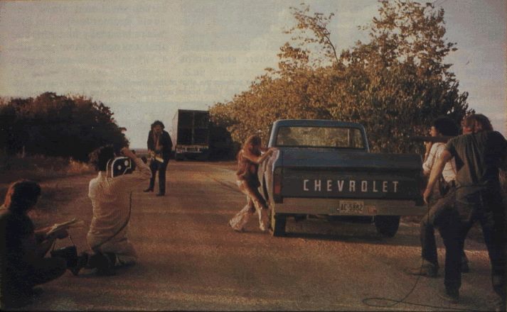 cynema:  Behind the scenes of The Texas Chainsaw Massacre. (1974) dir. Tobe Hooper