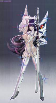 sgeewiz:  Satsuki-sama front and backArt