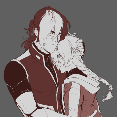 jin-nyeh: a WIP of my Sheith future AU. Here’s a sorta summary of the AU: [link]