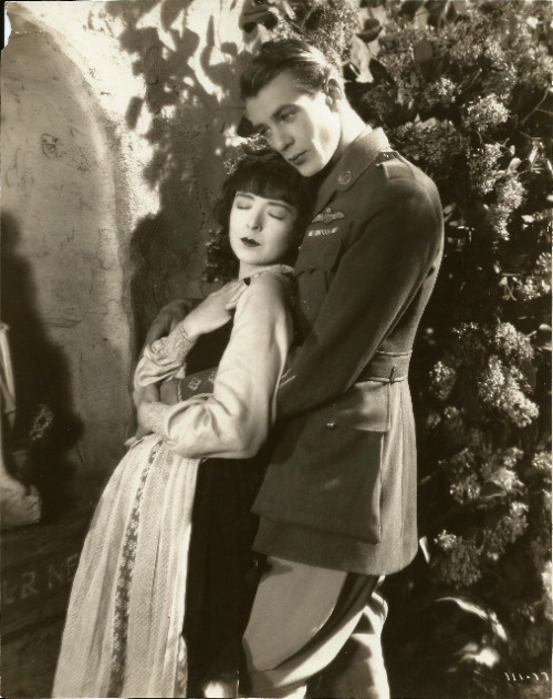 maudelynn: Gary Cooper and Colleen Moore in Lilac Time c.1928  via garycooperscrapbook.proboards.com