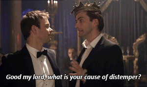 Sam Alexander And David Tennant In Hamlet (2009)