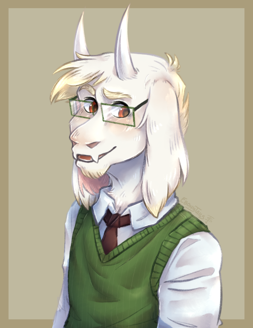 Heeme! Asriel DeltaruneI never did a rendered drawing of him yet so I decided that would Change(plea