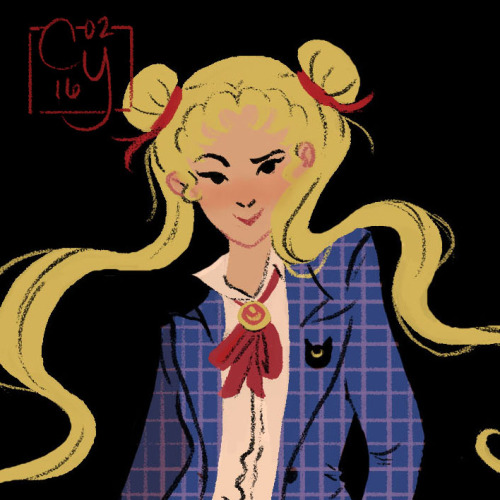 sketchmocha: Sailor Teddy Girls For anyone like me who loves the sailor scouts and fashion history! 