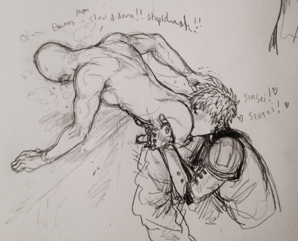 bristercommissions:Genos and Saitama are really vanilla and cute after…but genos