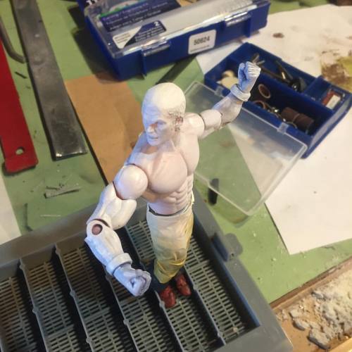 Warboy number 2 in the works #warboy #madmax #MadMaxFuryRoad #actionfigure #customactionfigure #cust