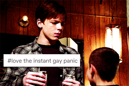 milkovichy:Ian Gallagher + tags people left on my previous gifsets of him (insp.) #he’s always doing something unnecessary and i love him for it #ian