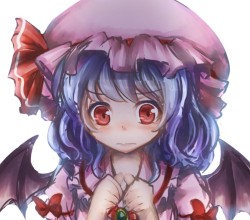 remilia scarlet (touhou) drawn by t.m (aqua6233)