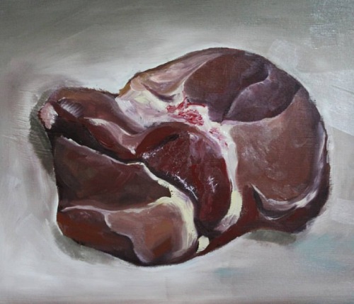 Raw Flesh #painting #oilpainting #sketch #flesh #blood