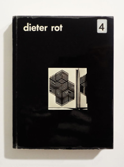 garadinervi:  Dieter Roth, Gesammelte Werke, Vol. 04   Bok 4a und bok 5, Edition Hansjörg Mayer, Stuttgart-London-Reykjavik, 1972, Versions of the books published by Forlag ed, Reykjavik, 1960-1961 (via) 