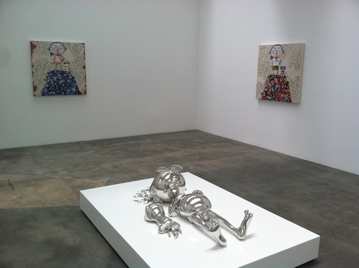 yoyonaki:  part 4 of Takashi Murakami’s ArHat show @ LA (Blum &amp; Poe Gallery)