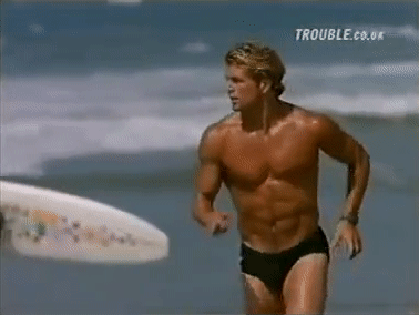 vintage-male-sensuality:   David Chokachi in Baywatch (1995-1999)  