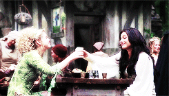 sawyerburke:  tink and regina ± being adorable high school besties  including talking