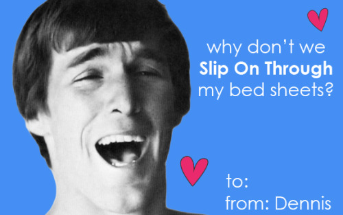 queef-richards:I made some Beach Boys Valentines