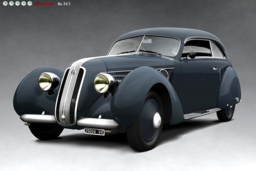 rouquinoux:   Sreamline in cars and other transports 1930-Henderson-art-deco-custom 1935 streamlined tankers. Gilmore and Texaco Doodlebug 1939 ZIS-101 Sport coupe 1941 Chrysler Newport  1937 Front Quarter, Alfa Romeo 6C 2300-B Pescara Berlinetta 1938