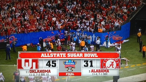 HELL YEAH!  BOOMER SOONER! So proud of you guys!