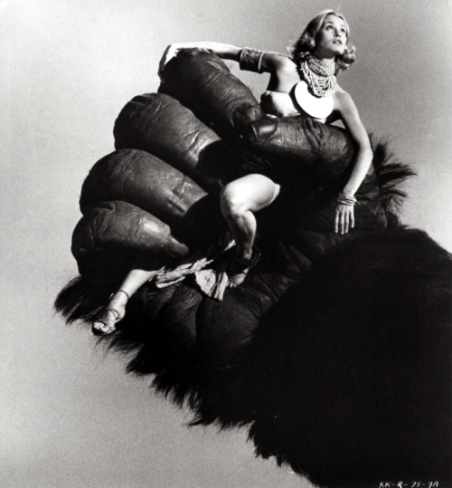 Jessica Lange - King-Kong, 1976.