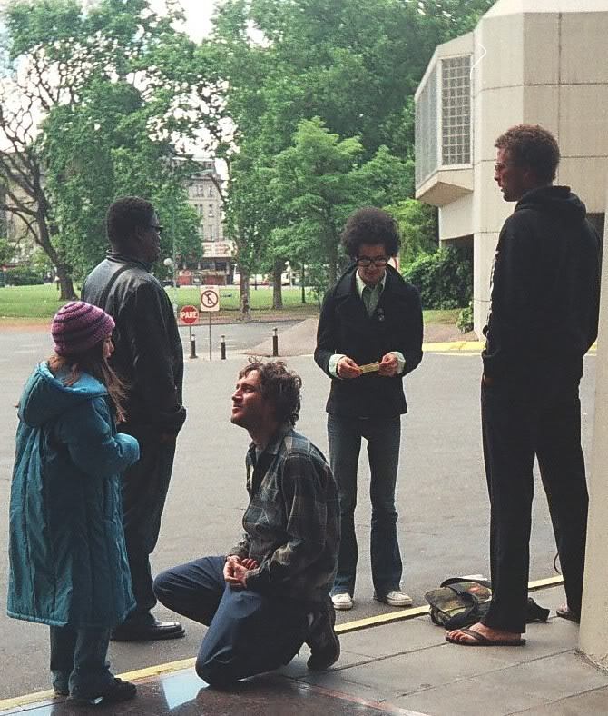 yourfaceisgluedtoabuildingonfire:   “The Mars Volta and John were outside waiting