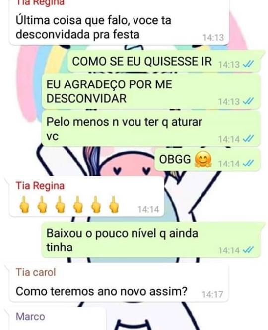 unicornio-descolorido: brutamente-meiga:   brutamente-meiga:   Enquanto isso no grupo da família…. Nos grupos eu sou o Pedro e o Lucas   Mais um round dessa família maravilhosa   Eu não sei quem é essa garota, mas quero ela como amiga, pra sempre!!!