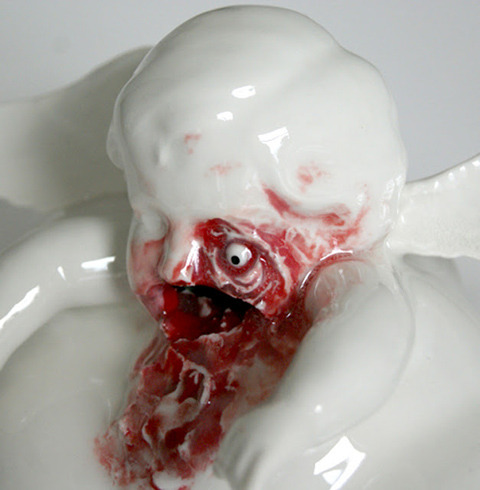 alfredogomezart:  lesimagesduvide:  Porcelain figures by Maria Rubinke Source :