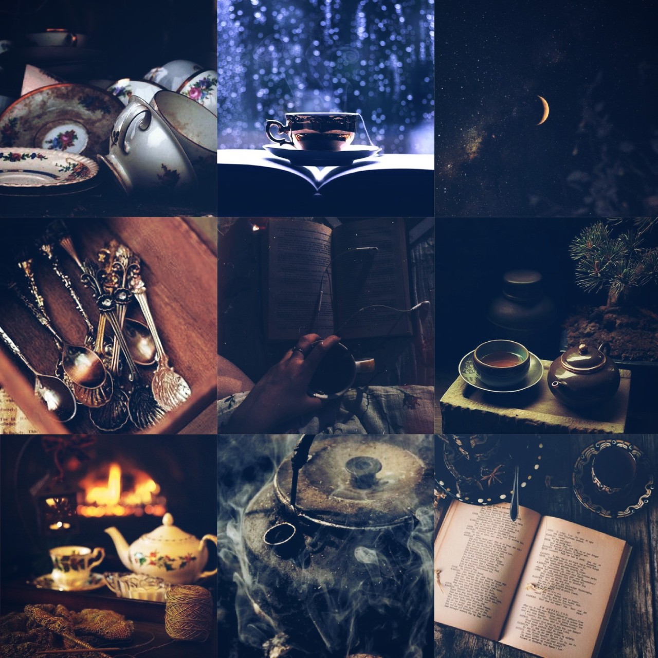 toxic-boards: Theme Aesthetic: Evening Tea