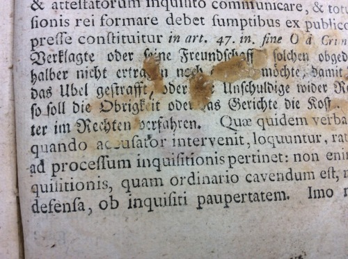 msulconservationlab:  This poor book was full of mold, dirt, and accretions. (I urge you to click on