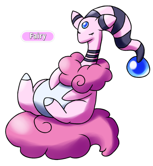 181 - NapharosResting Pokemon“It is able to project good dreams into sleeping people and Pokemon ali