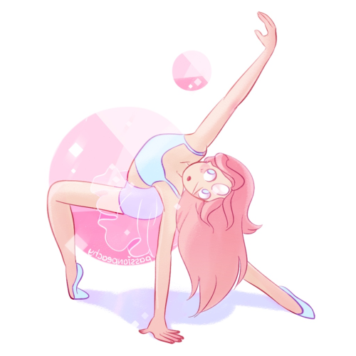 passionpeachy:  a weird long haired Pearl 