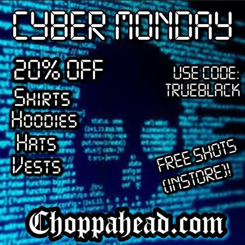 Hit the link in @choppahead&rsquo;s bio and enter the code TRUEBLACK at checkout to save 20% off app