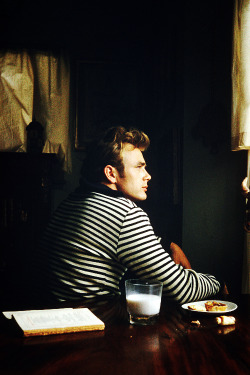  James Dean photographed by Sanford Roth