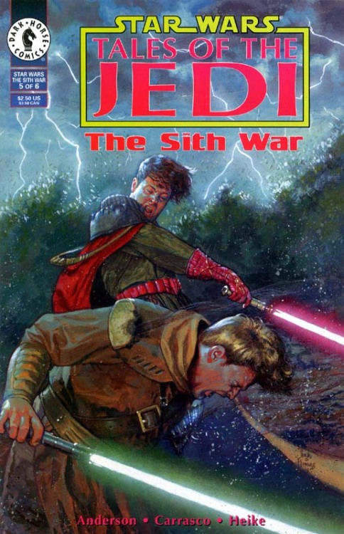 dailystarwars:Tales of the Jedi: The Sith War #5: Brother Against BrotherDecember 19, 1995Written by