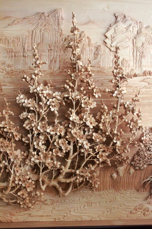 orientallyyours:  The folk handicraft, Dongyang woodcarving 東陽木雕, is considered