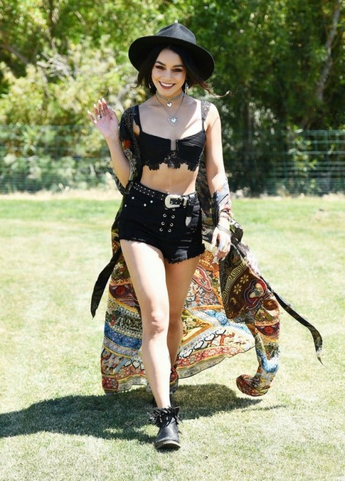 selenamaris: Vanessa Hudgens at the 2017 Coachella Valley Music Festival Day 1 in Indio, CA.