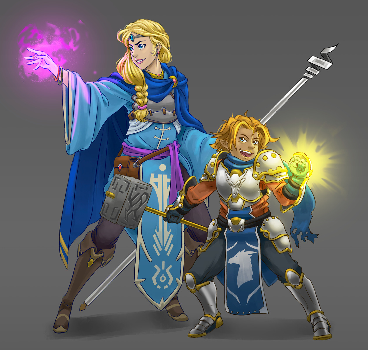 The Requiem Man Old Days Adventurer Allura And Kima Let S Kick