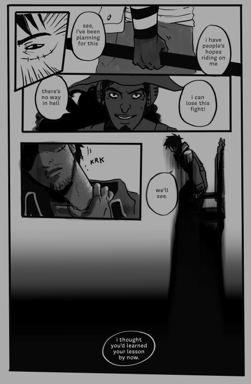 dragonkov:finally done!! the evil/corrupt luffy vs usopp confrontation based on sam’s evil idea, s