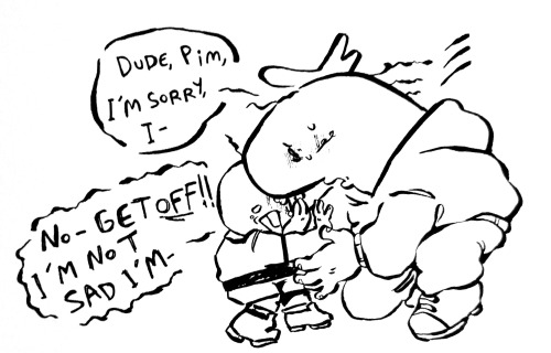 Quick Comic About This Headcanon I Have That Pim Can’t Get REALLY Angry Without Crying And It’s Really