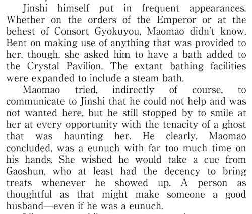 Sometimes I See Discussions About When Jinshi Fell In Love With Maomao, And Find Myself A Bit Confused