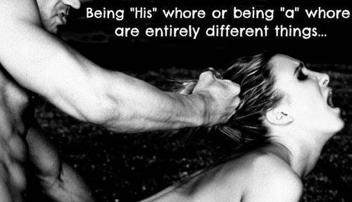 thedomsspace:  And that’s is what baby is. MY whore. -Sir 