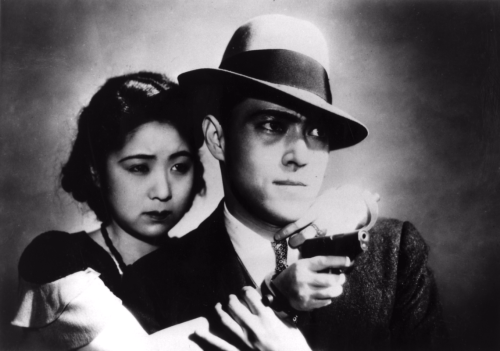 Kinuyo Tanaka (田中 絹代) in Dragnet Girl (非常線の女), 1933