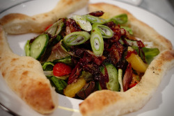 Peking Duck Salad, Pizza Marzano’s