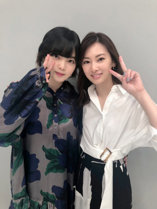 sakamichi-steps: 平手友梨奈 + 北川景子 × 別冊カドカワ 総力特集 欅坂46 20190807 #オフショット