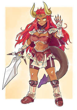 angeban:Hi, here’s monster girl Ganon.