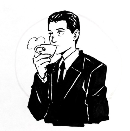 tousledot: Ended up drawing mostly Twin Peaks for inktober after all, gotta split the post into two,