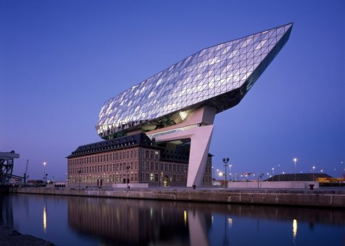 Antwerp Port House by Zaha Hadid… dividing opinion in true Zaha style.How could I let this on