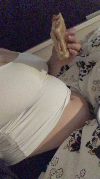 hiimfat:Second dinner 🥪🐷 