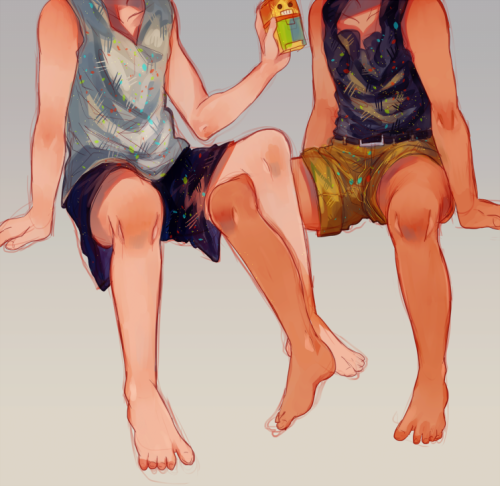 kiekyun:  I…just wanted to paint knees