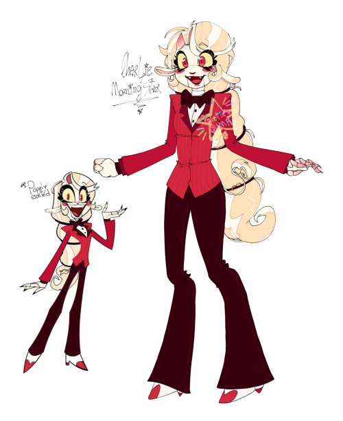 I Tried To Redesign Charlie Morningstar :p Just For Funsies ( I Do Not Support The Show Nor Th Creator)