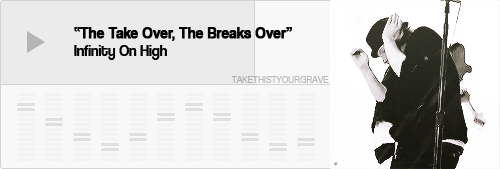takethistyourgrave:  favourite song from each of fall out boy’s studio albums (insp)