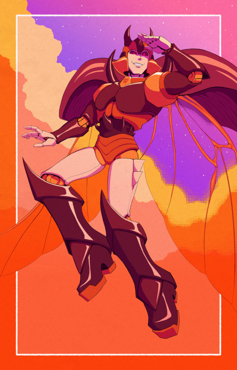 Commission for @jupiterscallie​ of their OC Elytron ☀️  